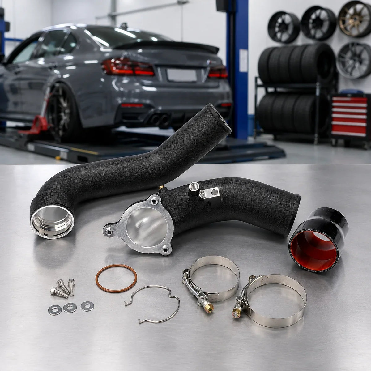 BMW B58 Charge Pipe: Why the Factory Plastic Pipe Fails