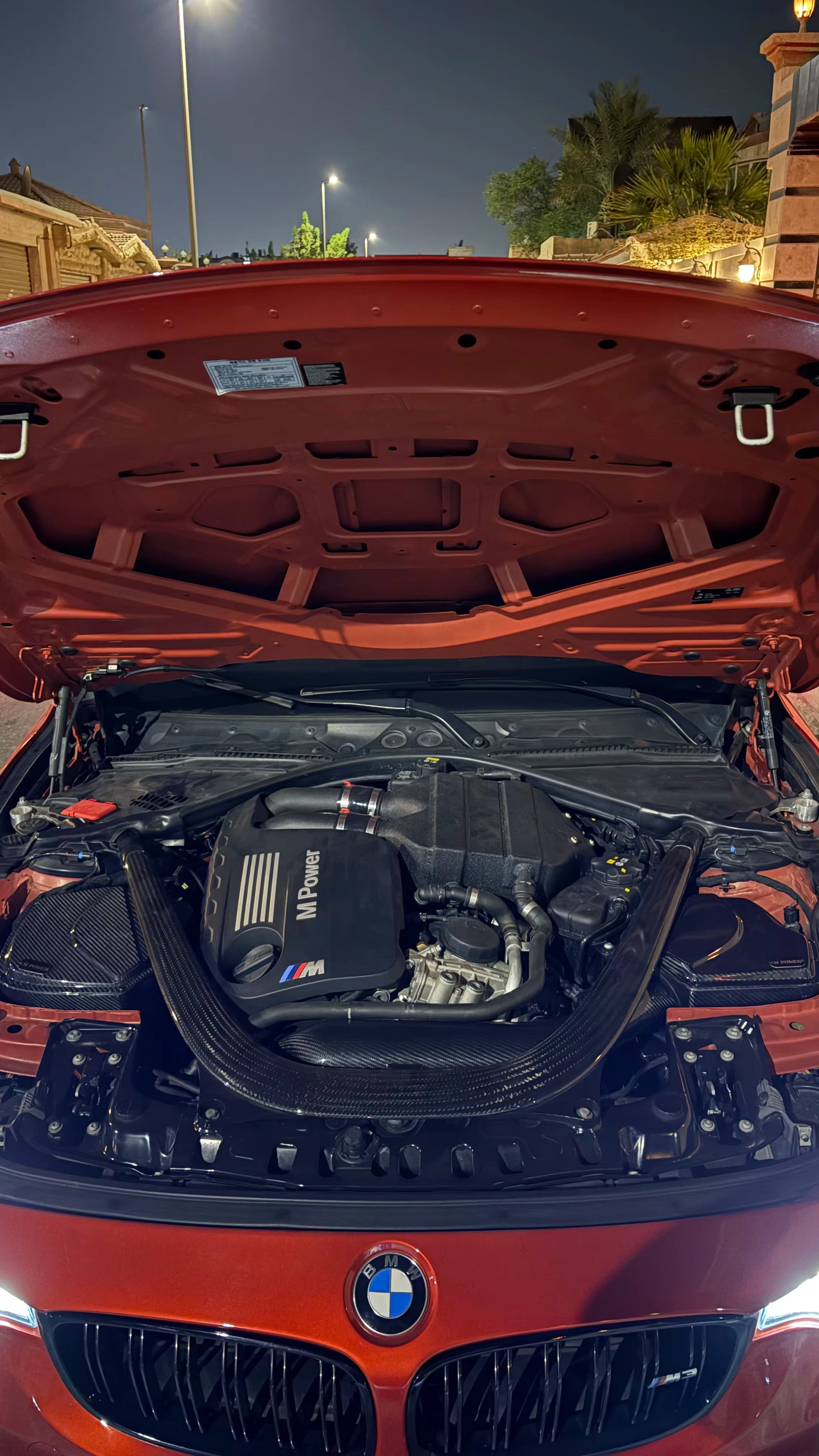Carbon Fiber Cold Air Intake BMW M3 M4 S55 – Lightweight High-Flow