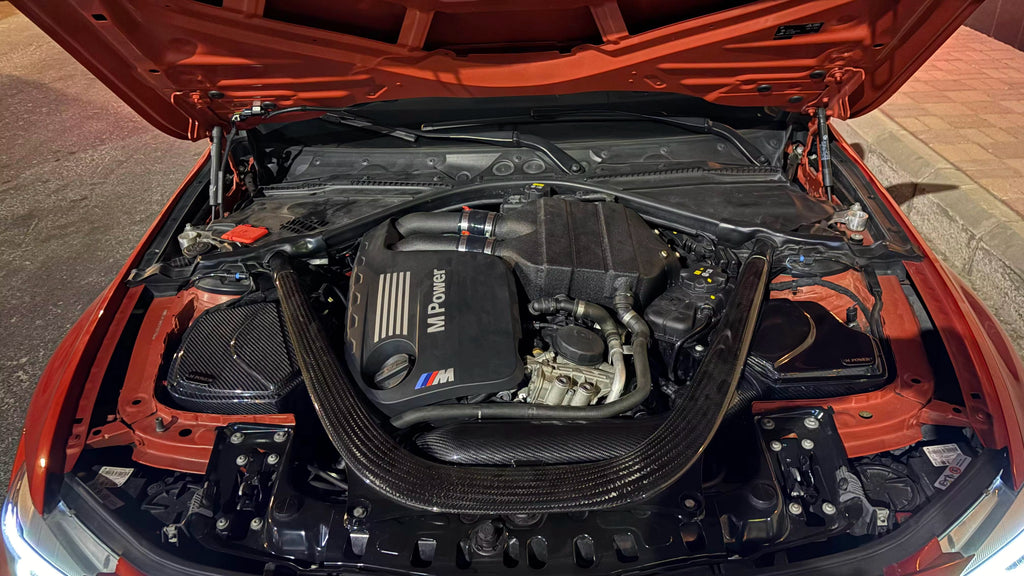 Carbon Fiber Cold Air Intake BMW M3 M4 S55 – Lightweight High-Flow