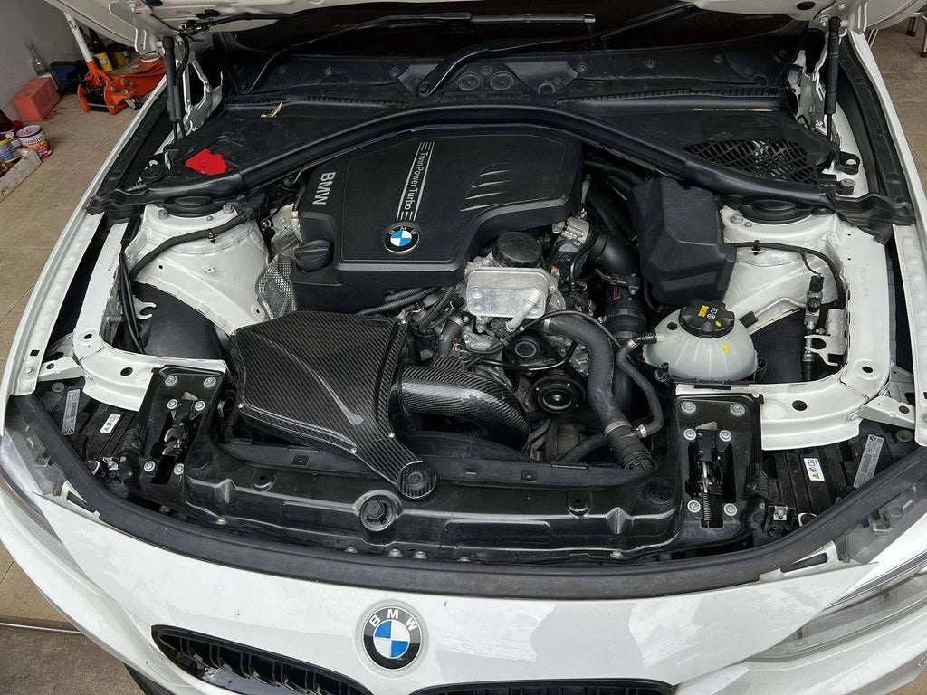 Carbon Fiber Cold Air Intake BMW F30 N20 – Lightweight High-Flow
