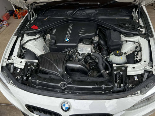 Carbon Fiber Cold Air Intake BMW F30 N20 – Lightweight High-Flow