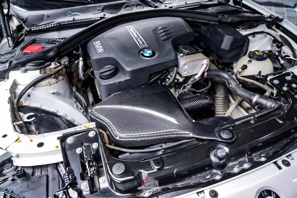 Carbon Fiber Cold Air Intake BMW F30 N20 – Lightweight High-Flow