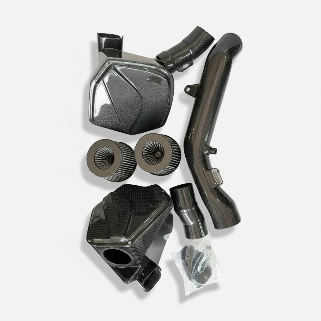 Carbon Fiber Cold Air Intake BMW M3 M4 S55 – Lightweight High-Flow