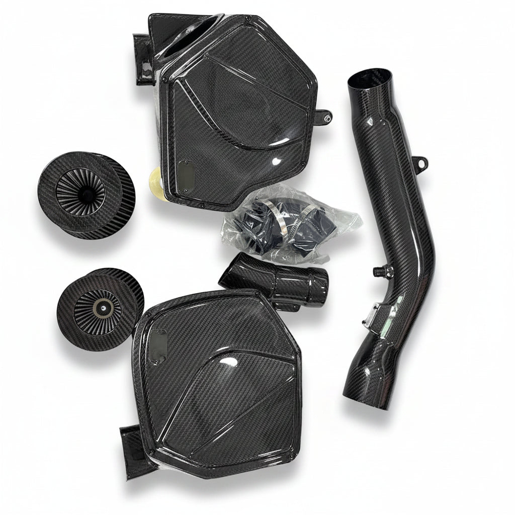 Carbon Fiber Cold Air Intake BMW M3 M4 S55 – Lightweight High-Flow