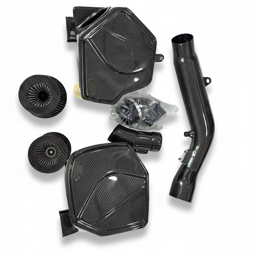 Carbon Fiber Cold Air Intake BMW M3 M4 S55 – Lightweight High-Flow
