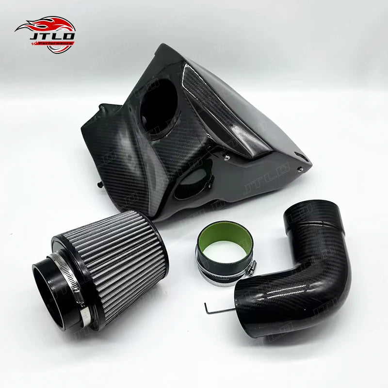 Carbon Fiber Cold Air Intake BMW G30 B48 2.0T – Lightweight High-Flow