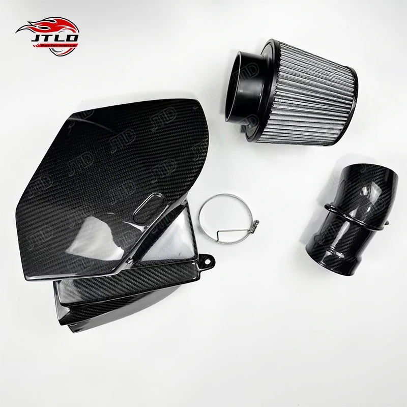 Carbon Fiber Cold Air Intake BMW G30 G3X B58 3.0T – Lightweight High-Flow