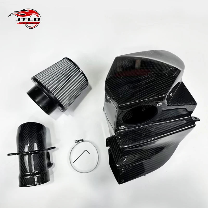 Carbon Fiber Cold Air Intake BMW G30 G3X B58 3.0T – Lightweight High-Flow