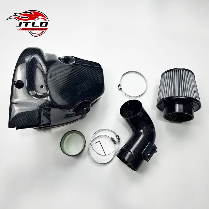 Carbon Fiber Cold Air Intake BMW 530i G30 B48 – Lightweight High-Flow