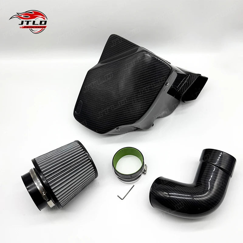 Carbon Fiber Cold Air Intake BMW G30 B48 2.0T – Lightweight High-Flow