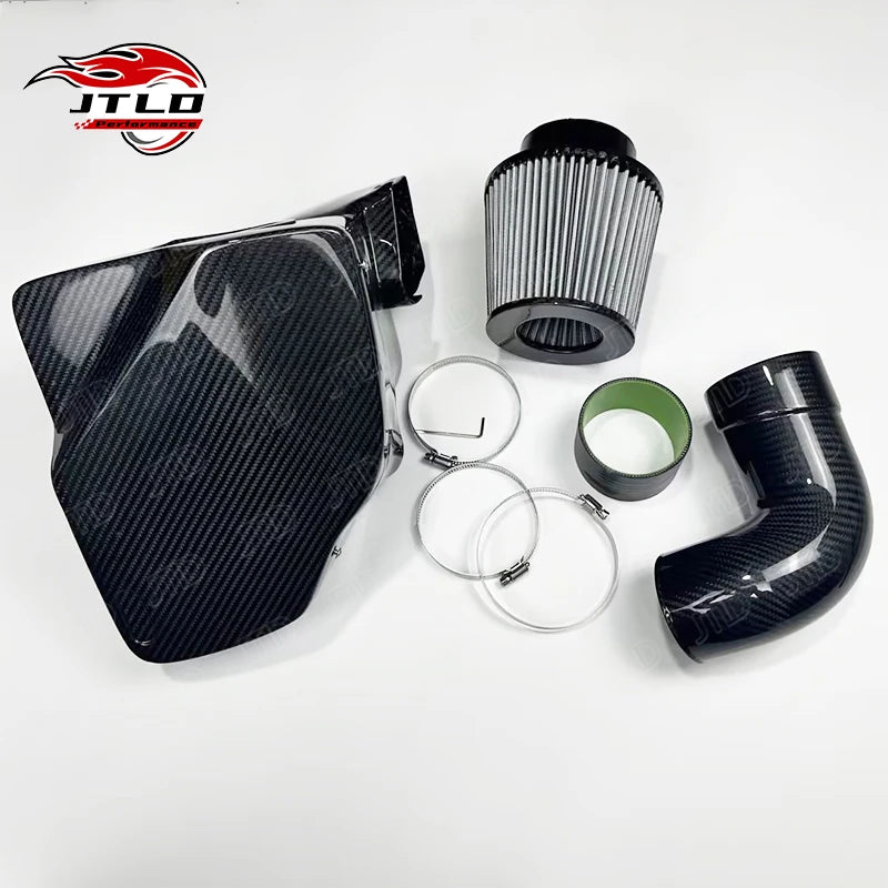 Carbon Fiber Cold Air Intake BMW 530i G30 B48 – Lightweight High-Flow