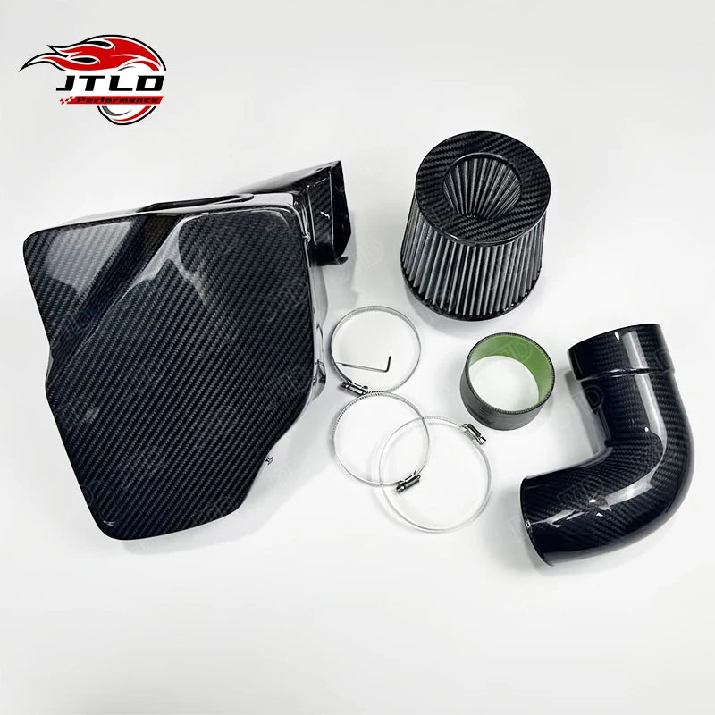 Carbon Fiber Cold Air Intake BMW 530i G30 B48 – Lightweight High-Flow