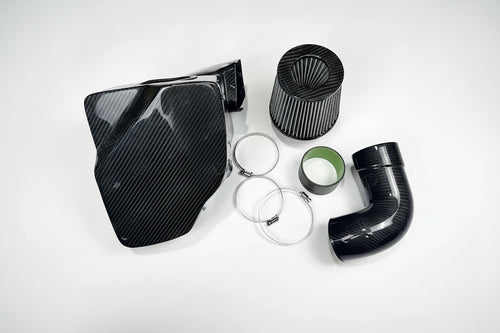 Carbon Fiber Cold Air Intake BMW 530i G30 B48 – Lightweight High-Flow