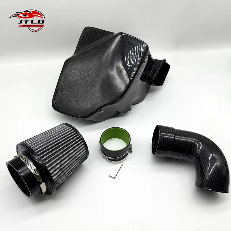 Carbon Fiber Cold Air Intake BMW G30 B48 2.0T – Lightweight High-Flow