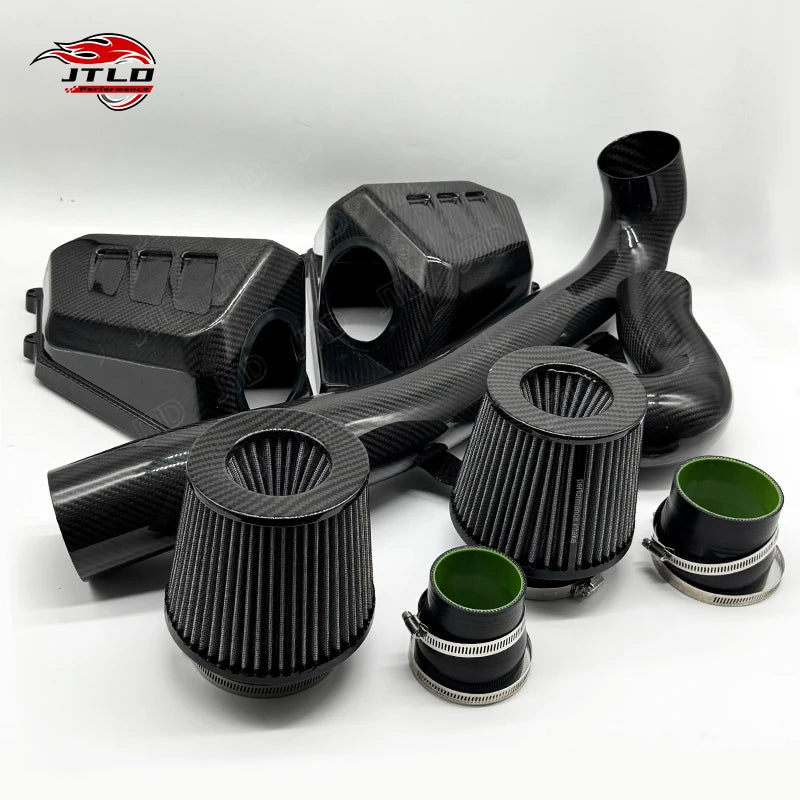 Carbon Fiber Cold Air Intake BMW G80 M3 S58 – Lightweight High-Flow