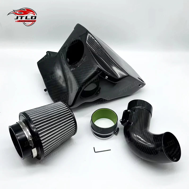 Carbon Fiber Cold Air Intake BMW G30 B48 2.0T – Lightweight High-Flow
