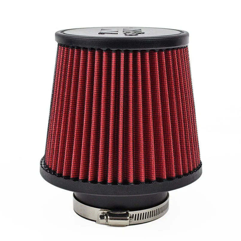 High-Flow Cone Head 165mm Air Filter (76mm/89mm/102mm) — Sharper Throttle, Better Intake Sound | Racermind