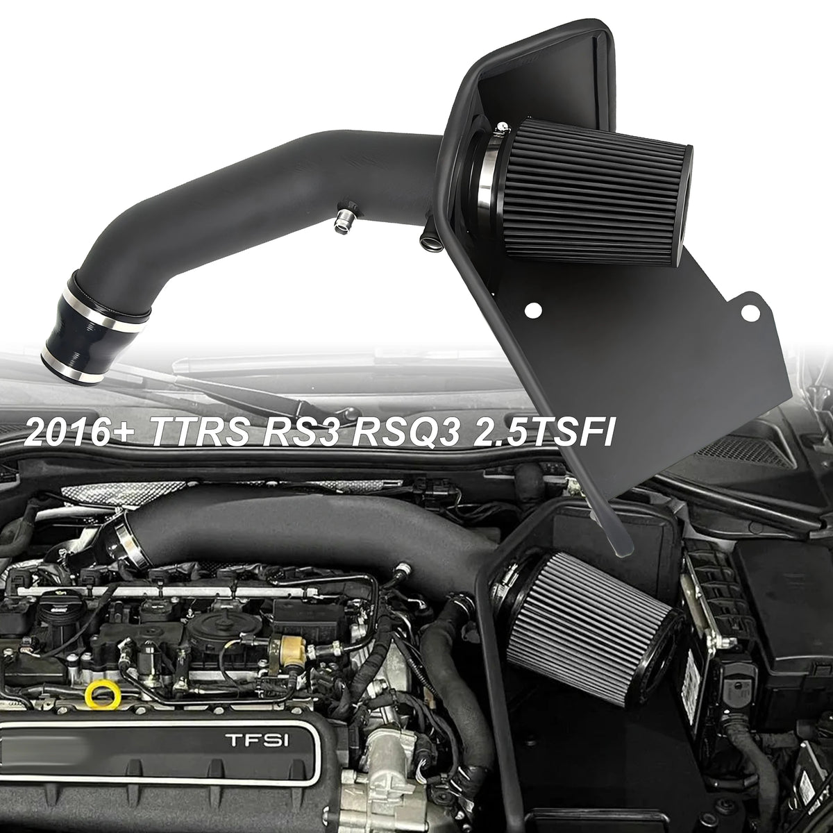 Audi RS3 Cold Air Intake Kit – High-Flow Washable Filter