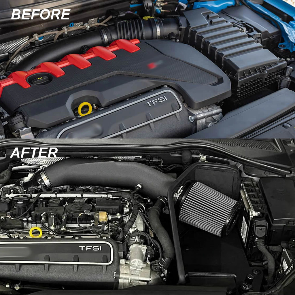 Audi RS3 Cold Air Intake Kit – High-Flow Washable Filter
