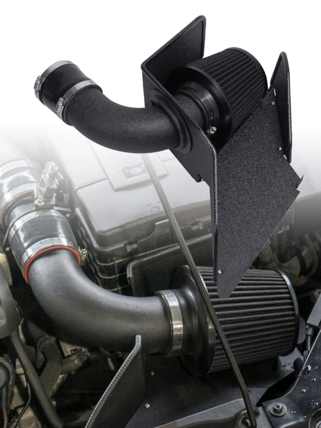 TDI Cold Air Intake Kit – High-Flow Washable Filter