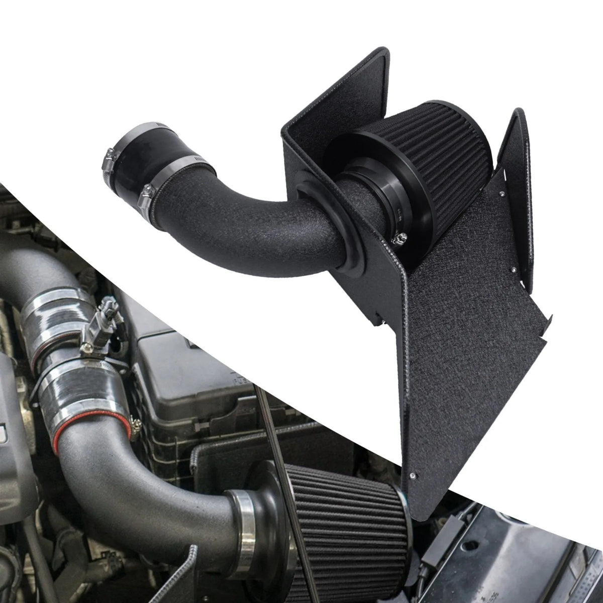 TDI Cold Air Intake Kit – High-Flow Washable Filter