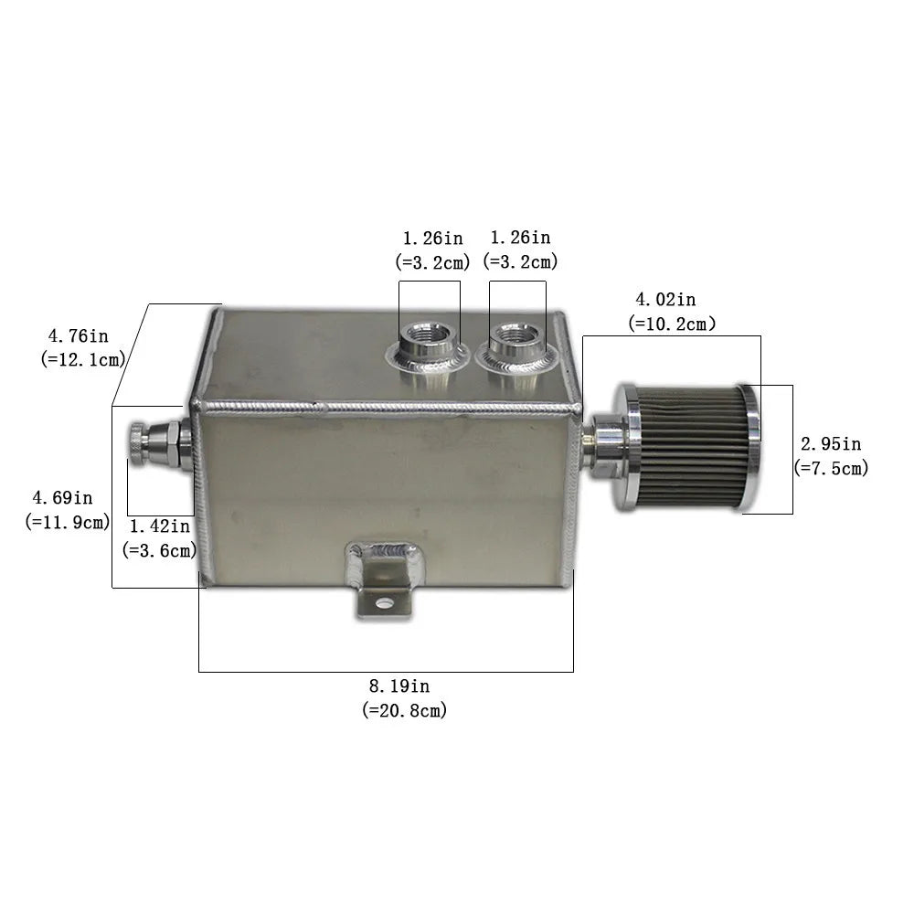 Universal Billet Oil Catch Can
